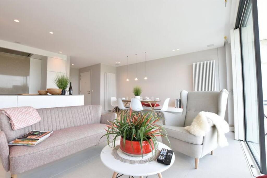 Luxe Apt In Centrum Bredene Overlooking The Dunes ภายนอก รูปภาพ