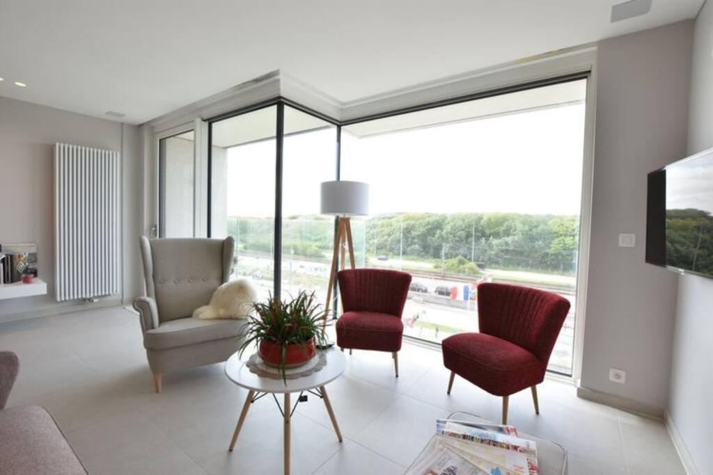 Luxe Apt In Centrum Bredene Overlooking The Dunes ภายนอก รูปภาพ